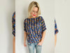Hamburger Liebe Baumwolljersey AL LAGO Felice blue navy-bunt