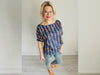 Hamburger Liebe Baumwolljersey AL LAGO Felice blue navy-bunt