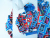 Hamburger Liebe Baumwolljersey Christmas 2024 On Stamps bunt auf Flamme