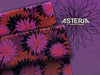 Reststück 215cm - Viskose Webware Asteria bordeaux-bunt by Thorsten Berger