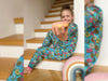Hamburger Liebe Classic No.1 Baumwolljersey OMG Donuts türkis-bunt