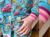 Hamburger Liebe Classic No.1 Baumwolljersey OMG Donuts türkis-bunt
