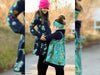 Reststück 100cm - Baumwolljersey Soñado nachtblau by Bienvenido Colorido