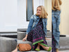 Reststück 50cm - Hamburger Liebe New Cotton Satin Webware Evermore Everything schwarz-bunt