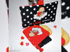 Steinbeck DIY Baumwollcanvas Happy Kitchen Mit Liebe gemacht schwarz-rot Panel 145cm