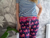 Hamburger Liebe Baumwollsweat Orient Oxident Camel Ride blue navy-ciclamino-bunt