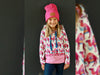 Reststück 33cm - Hamburger Liebe Baumwollsweat Orient Oxident Camel Ride meringa-ciclamino-bunt