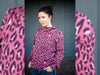 Hamburger Liebe Jacquard Sparkle Safari ciclamino-silber