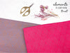 Reststück 60cm - Baumwolljersey Trust Rauten und Linien pink-hellrosa by Cherry Picking