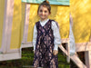 Reststück 100cm - Leichter Steppsweat Jills & Joeys Game pink-tiefblau by Cherry Picking