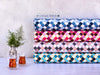 Baumwolljersey Moroccan Tiles apricot-anthrazit by Lycklig Design