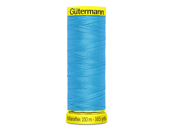 Gütermann Maraflex elastisches Nähgarn No. 120 (150m) 5396 - Neonblau