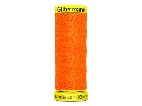 Gütermann Maraflex elastisches Nähgarn No. 120 (150m) 3871 - Neonorange