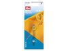 Prym 611836 Faden Fee extra fein silberfarben