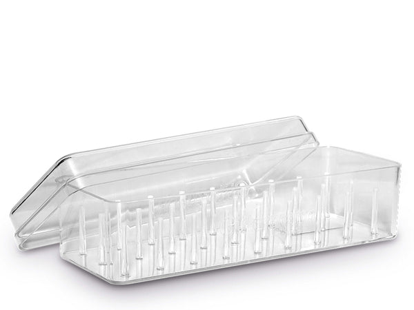 Gütermann 728179 Nähfaden-Box für 27 Spulen transparent