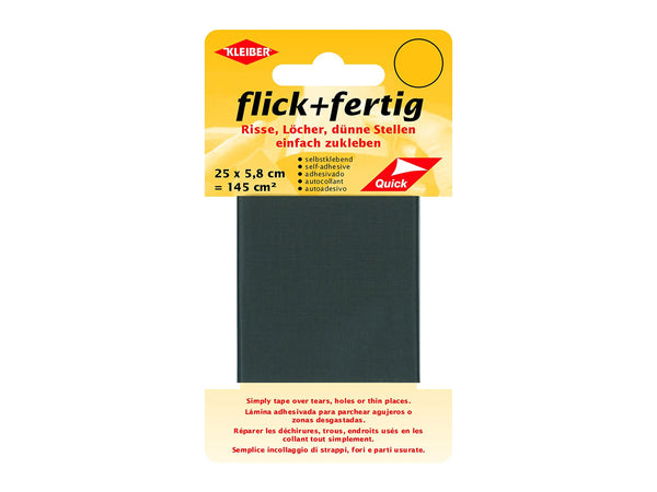 Kleiber 43071 Reparaturband selbstklebend flick + fertig grau 25x5,8cm