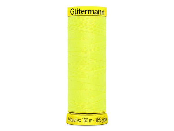 Gütermann Maraflex elastisches Nähgarn No. 120 (150m) 3835 - Neongelb