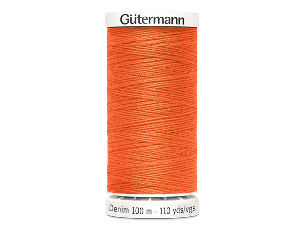 Gütermann Denim Nähgarn No. 50 (100m) 1770 - Orange