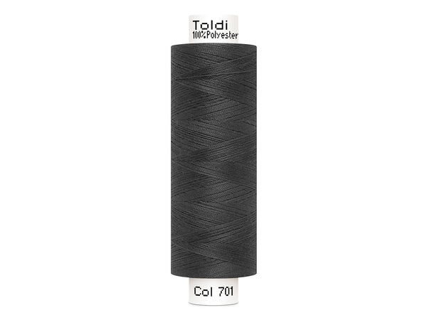 Gütermann Toldi No. 120 Nähgarn (500m) 0701 - Dunkelgrau