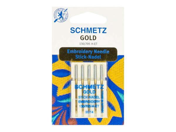 SCHMETZ Gold Stick-Nadel 130-705H-ET-90