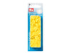 Prym 393107 Nähfrei Druckknöpfe Color Snaps rund 12,4 mm hellgelb - 30 Stück