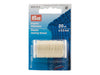 Prym 970013 Elastic Nähfaden Durchmesser 0,5mm (20m) - Rohweiß