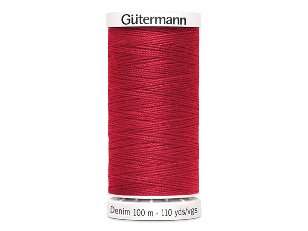 Gütermann Denim Nähgarn No. 50 (100m) 4495 - Rot