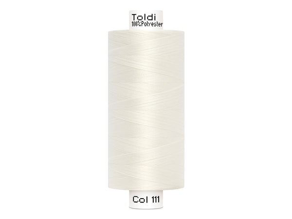 Gütermann Toldi No. 100 Nähgarn (1000m) 0111 - Rohweiß