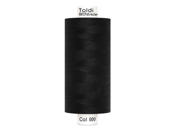 Gütermann Toldi No. 100 Nähgarn (1000m) 0000 - Schwarz