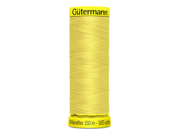 Gütermann Maraflex elastisches Nähgarn No. 120 (150m) 580 - Zitronengelb