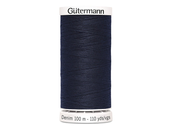 Gütermann Denim Nähgarn No. 50 (100m) 6950 - Tiefblau