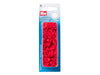 Prym 393138 Nähfrei Druckknöpfe Color Snaps rund 12,4 mm rot - 30 Stück