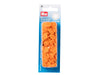 Prym 393140 Nähfrei Druckknöpfe Color Snaps rund 12,4 mm orange - 30 Stück