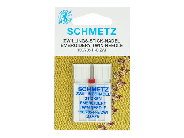 SCHMETZ Zwilling-Stick-Nadel 130-705EZWI-2.0-75