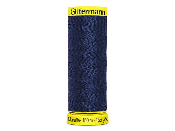Gütermann Maraflex elastisches Nähgarn No. 120 (150m) 310 - Dunkelblau