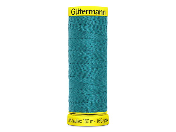 Gütermann Maraflex elastisches Nähgarn No. 120 (150m) 189 - Blaugrün