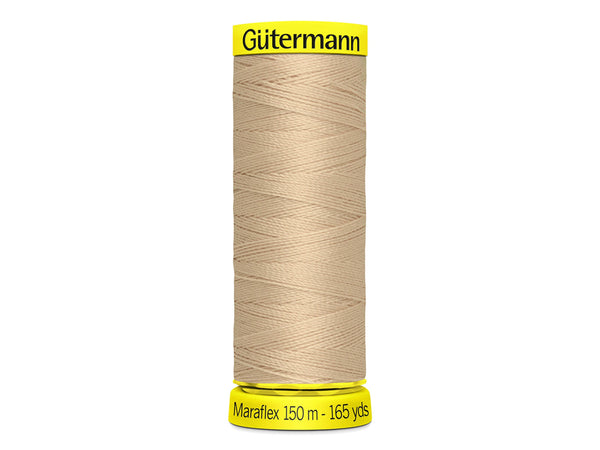 Gütermann Maraflex elastisches Nähgarn No. 120 (150m) 186 - Sand
