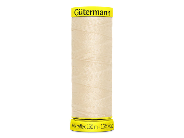 Gütermann Maraflex elastisches Nähgarn No. 120 (150m) 169 - Pergament