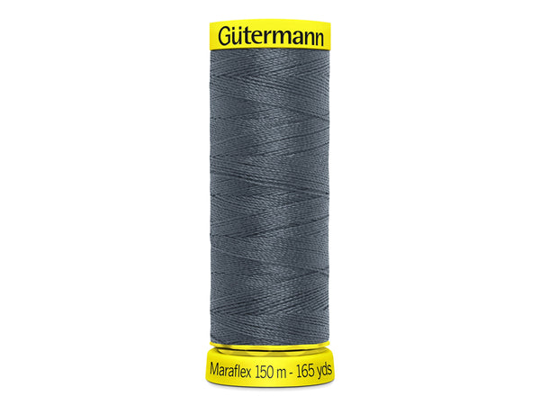 Gütermann Maraflex elastisches Nähgarn No. 120 (150m) 93 - Zinn
