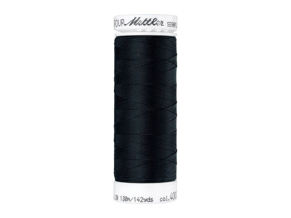 Amann Seraflex No. 120 Nähgarn (130m) 4000 - Black