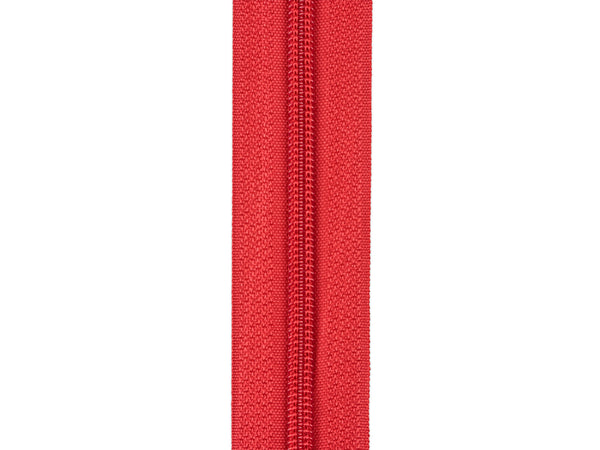 1m Endlos Spiralreißverschluss 5mm - 148 - rot