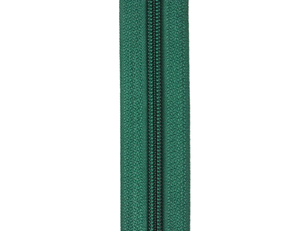 1m Endlos Spiralreißverschluss 5mm - 272 - dunkelgrün