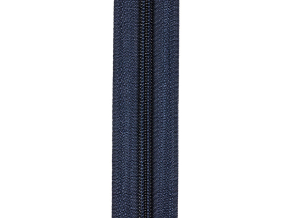 1m Endlos Spiralreißverschluss 5mm - 330 - dunkelblau