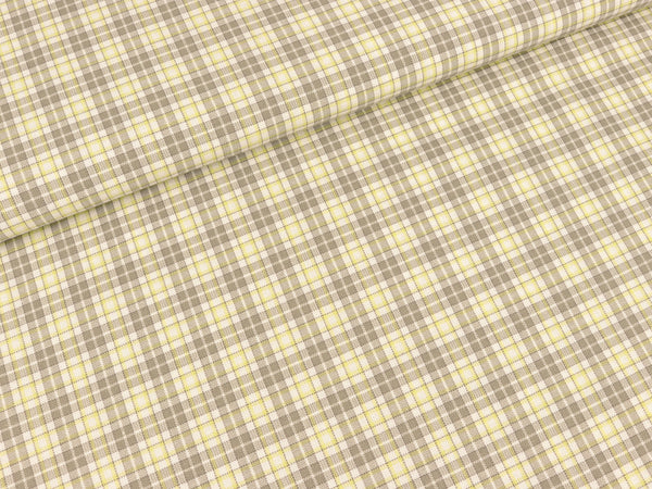 Westfalenstoffe Gent kariert lime-grau