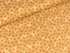 Baumwollstoff Batikdotties beige