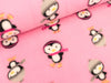 Polarfleece Pinguine rosa