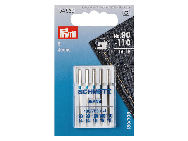 Prym 154520 Nähmaschinen Jeans Nadel 90-110