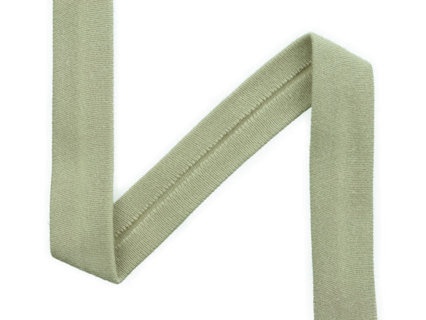 1m Jersey-Schrägband Farbe hellbeige uni