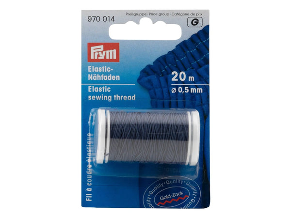 Prym 970014 Elastic Nähfaden Durchmesser 0,5mm (20m) - Marine