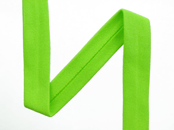 1m Jersey-Schrägband Farbe hellgrün uni